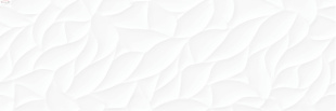 Плитка Cersanit Glory рельеф белый GOU052 (25x75)